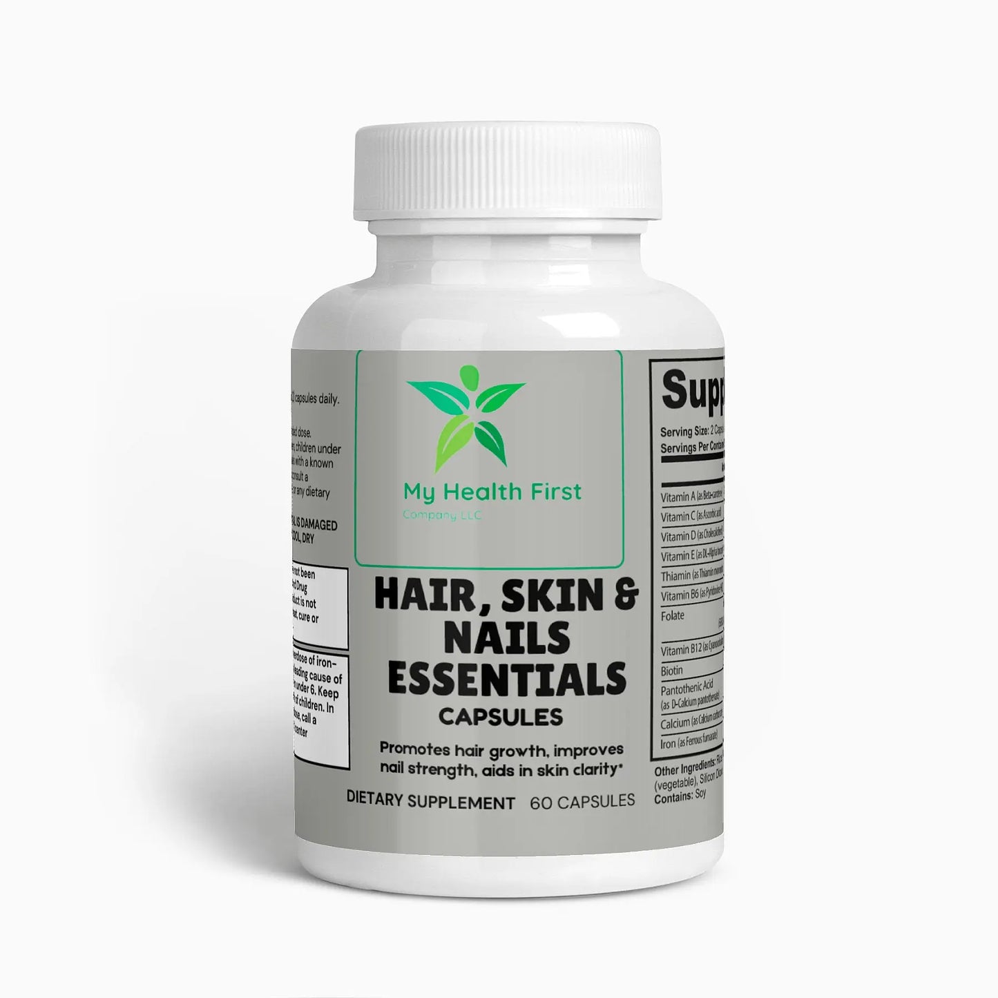 Hair, Skin and Nails Essentials My Health First Company LLC