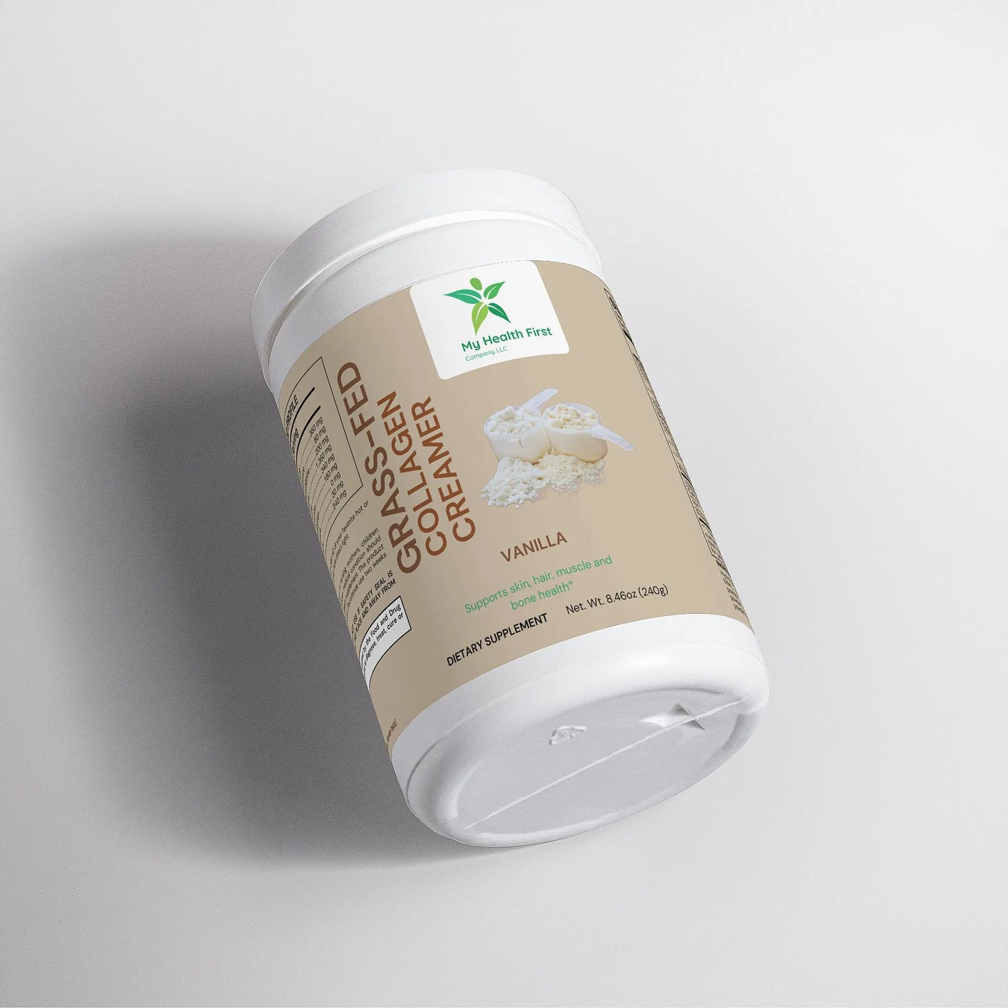 Grass-Fed Collagen Creamer (Vanilla) My Health First Company LLC