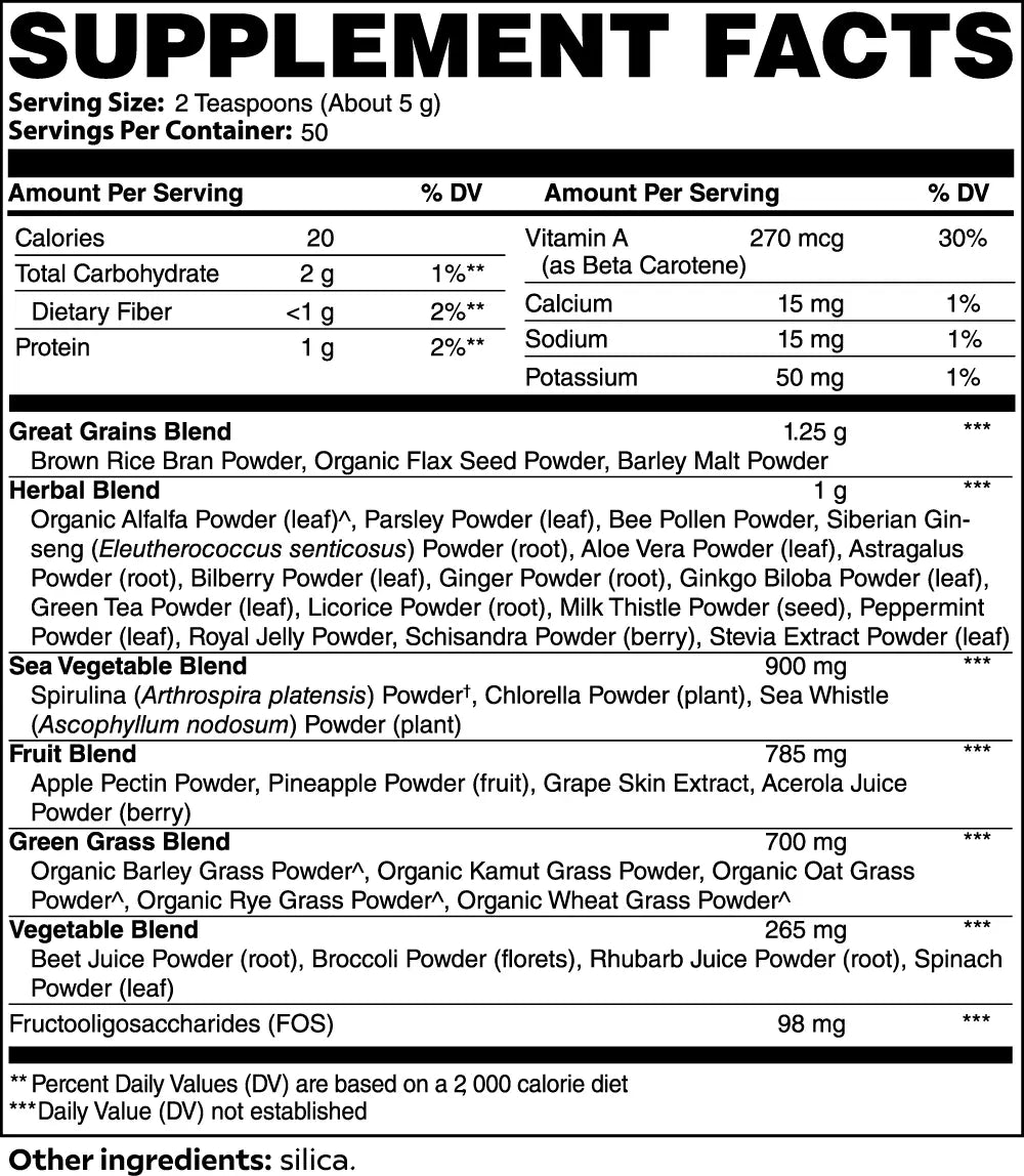 Ultra Cleanse Smoothie Greens My Health First Company LLC
