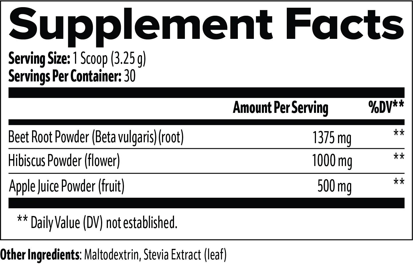 Beetroot Powder My Health First Company LLC