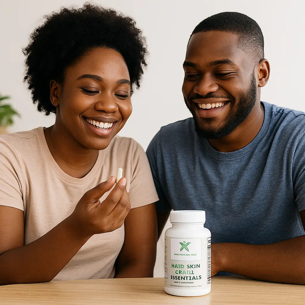 Esansyèl pou cheve, po ak zong My Health First Company LLC