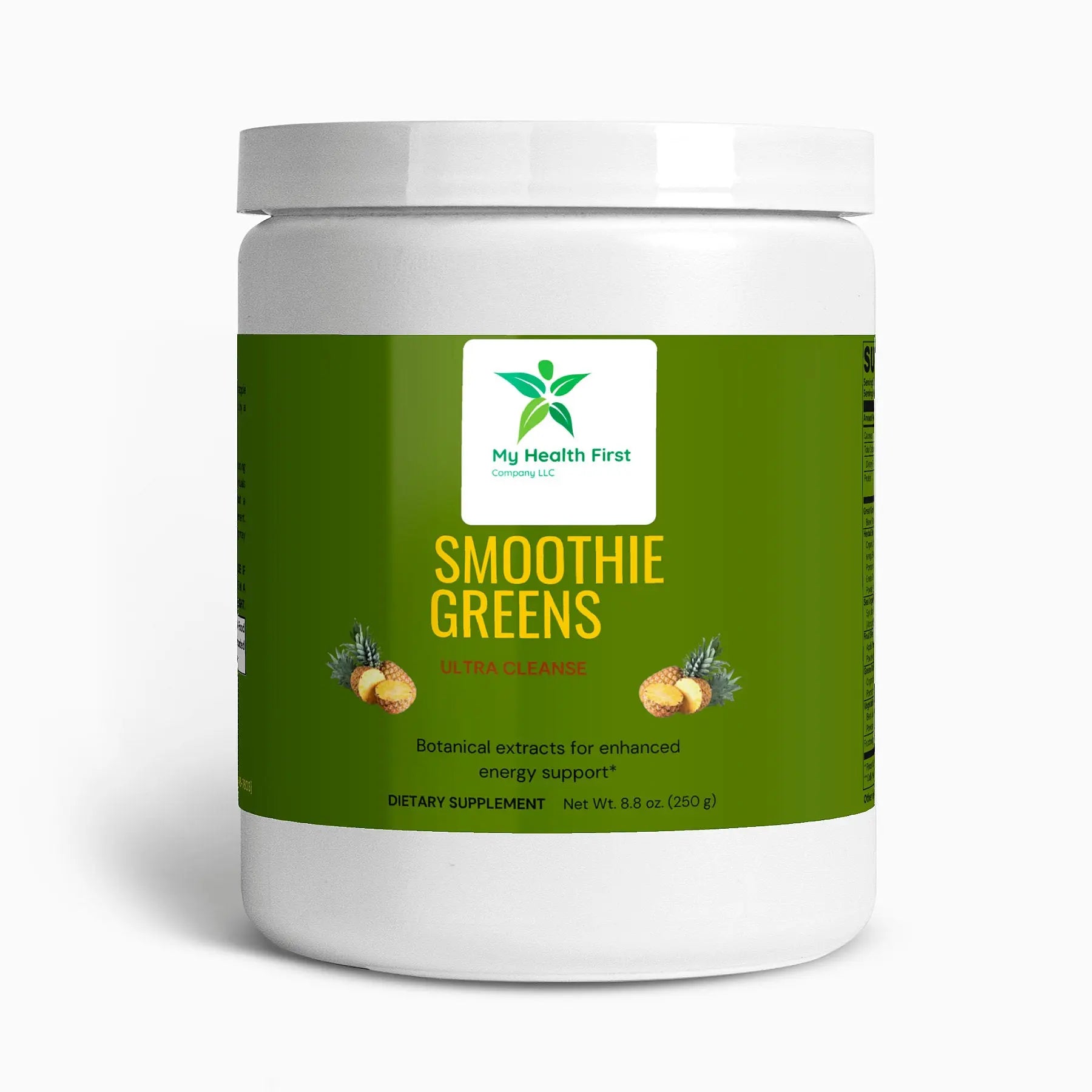 Ultra Cleanse Smoothie Greens My Health First Company LLC