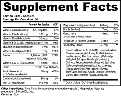 Hair, Skin and Nails Essentials My Health First Company LLC
